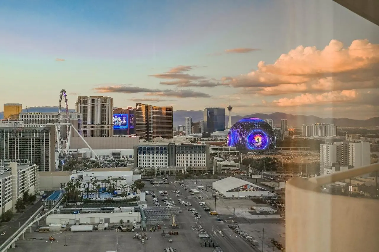 No Resort Fees-Mgm Stripview-Jacuzzi-Formula 1 Track View 拉斯维加斯 公寓